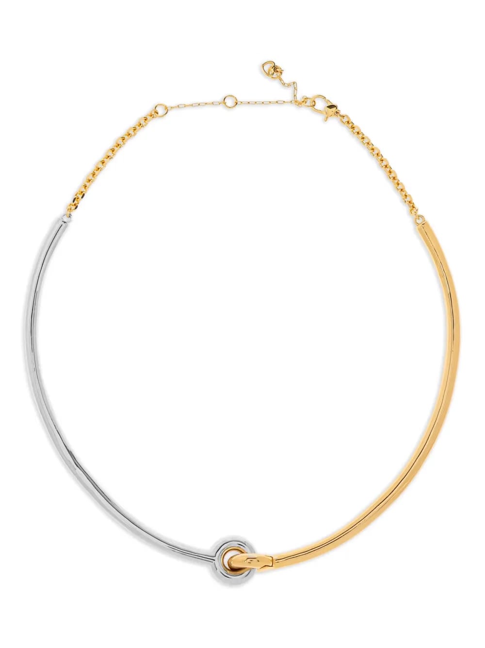 two-tone necklace