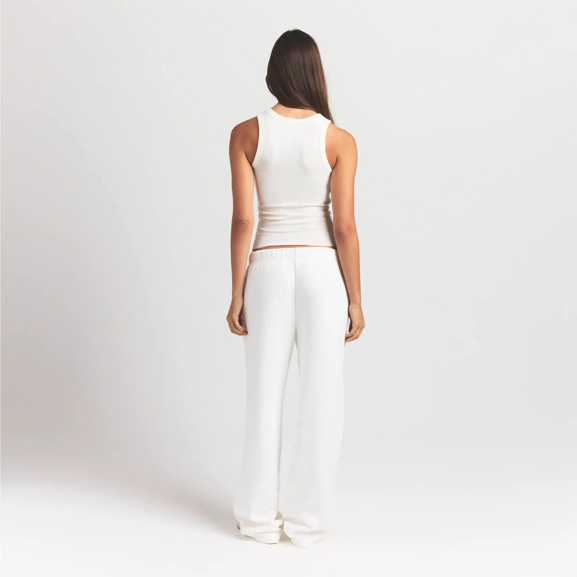 Cotton Fleece Classic Straight Leg Pant