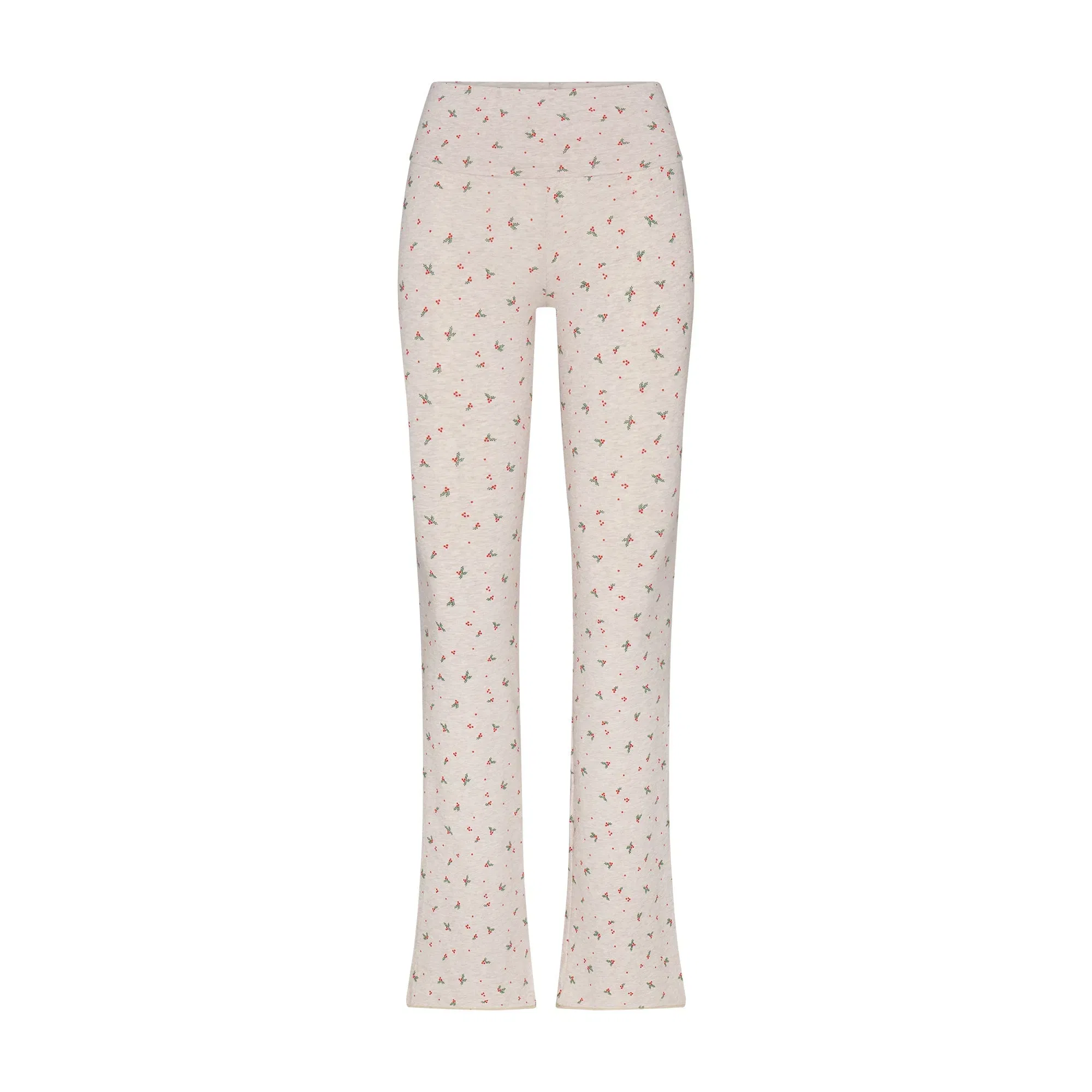 Cotton Jersey Foldover Pant