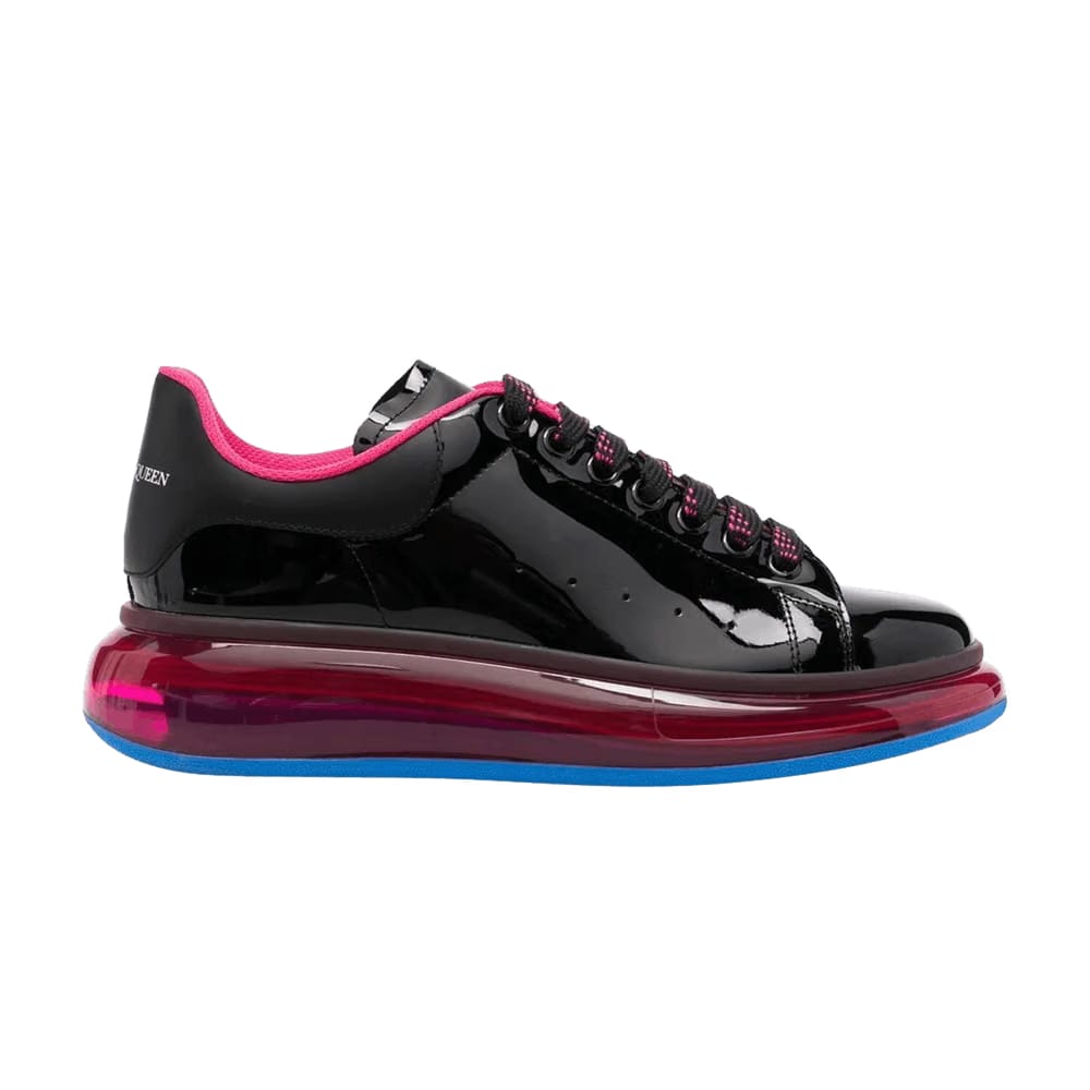 Alexander McQueen Oversized Sneaker Transparent Sole - Black Pink