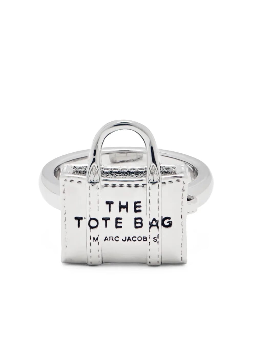 The Mini Icon Tote Bag sculpted ring