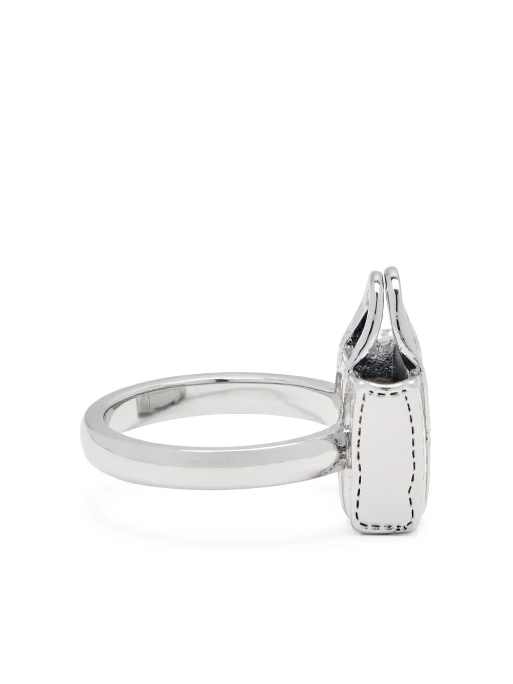 The Mini Icon Tote Bag sculpted ring