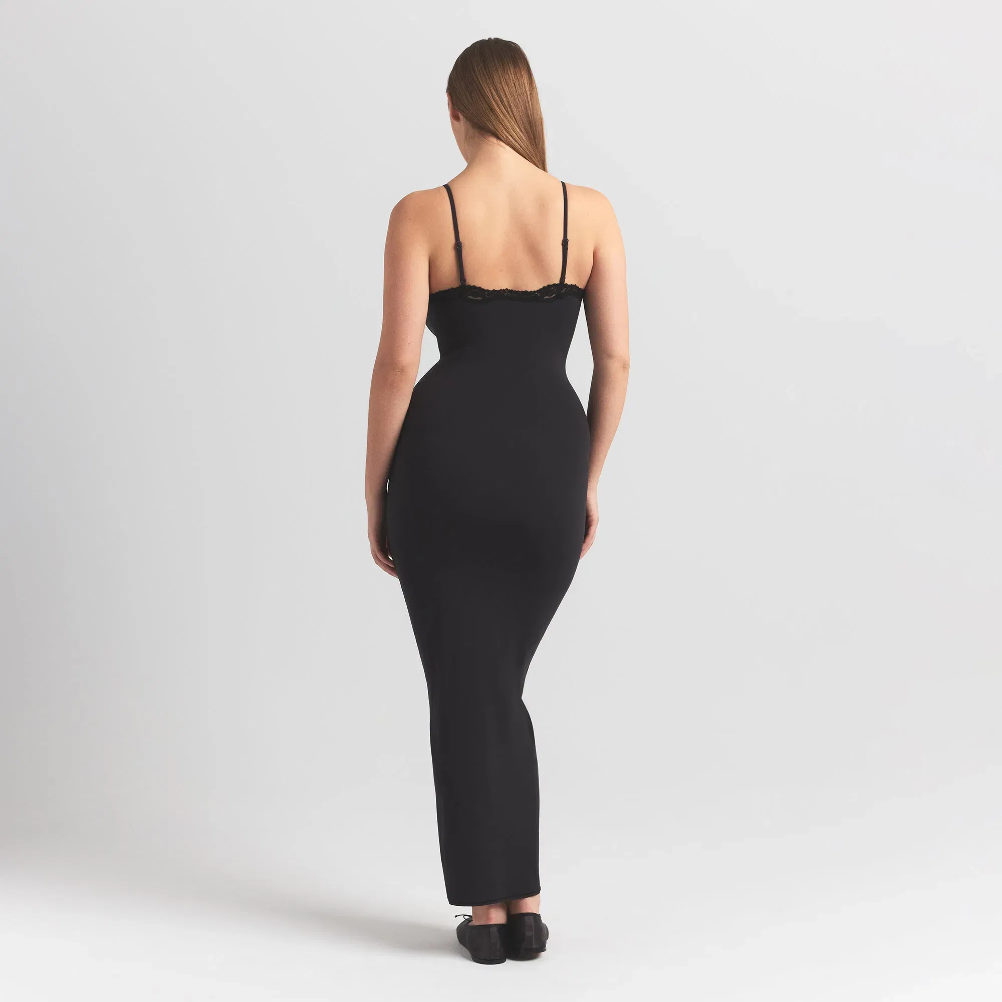 Fits Everybody Lace Long Slip Dress