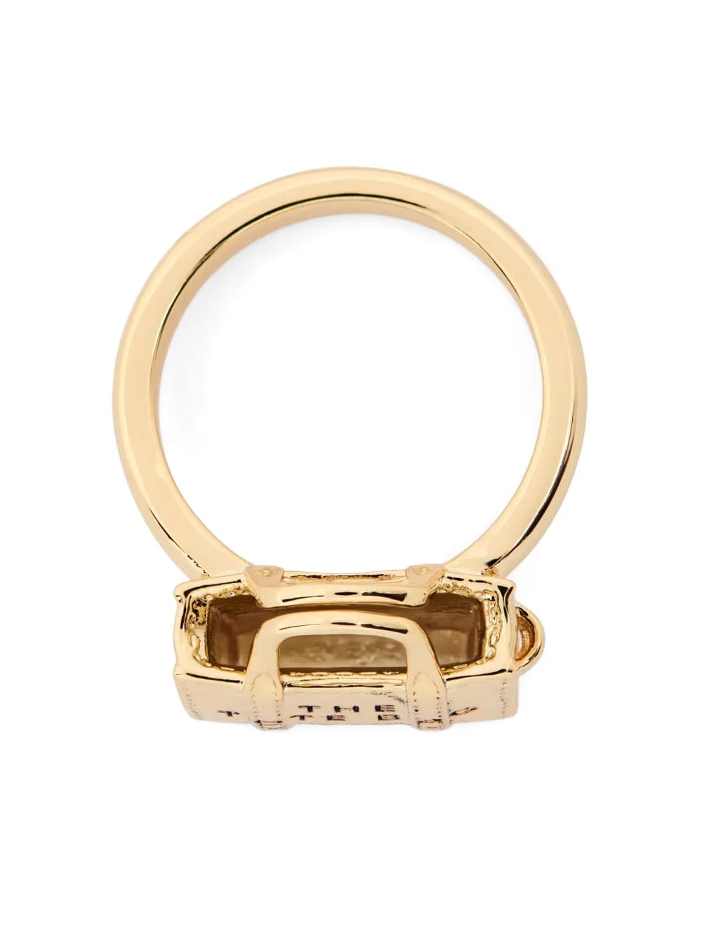 The Mini Icon Bag sculpted ring