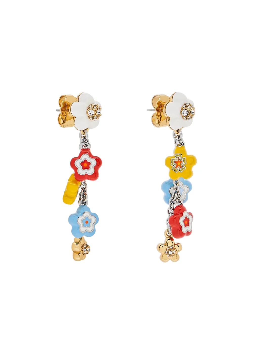 The Enamel Wild Daisy Statement earrings