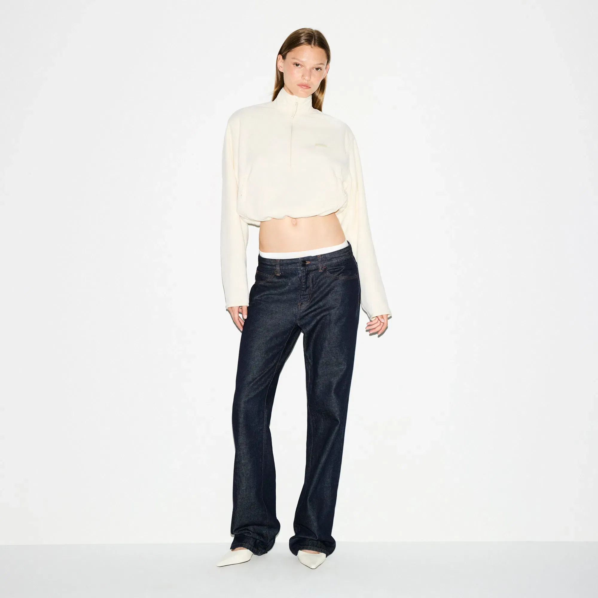 Outdoor Fleece Half Zip Pullover