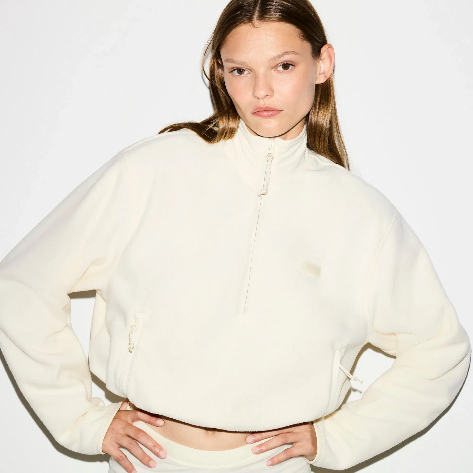 Outdoor Fleece Half Zip Pullover
