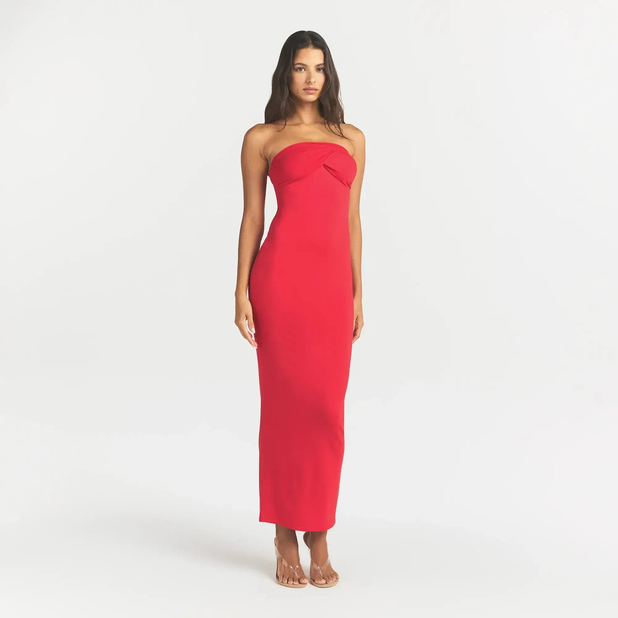 Smooth Layers Convertible Long Dress