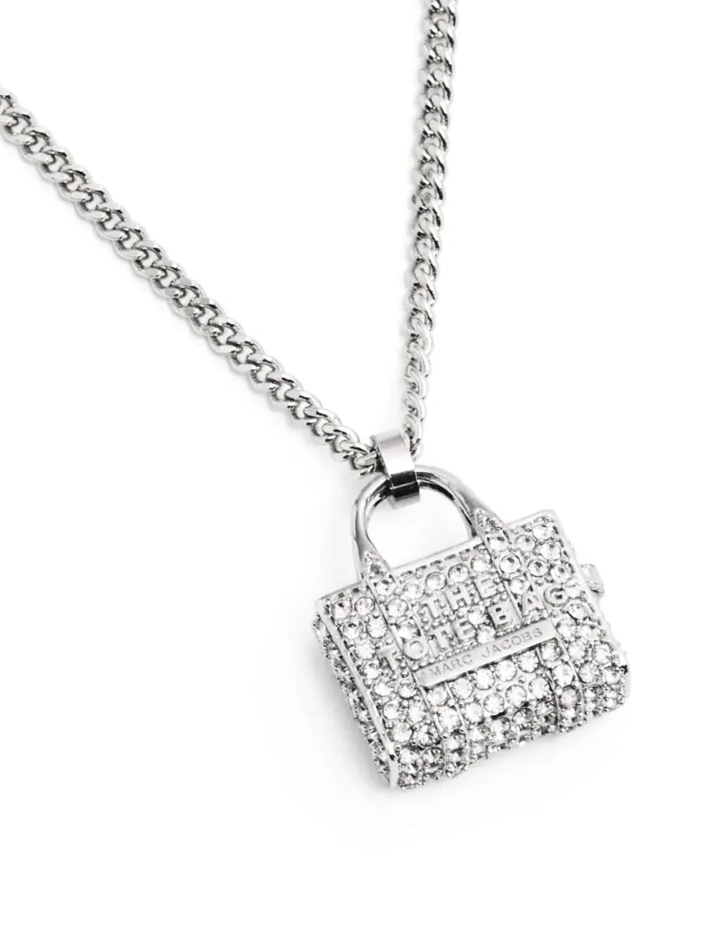 The Pavé Tote Bag necklace