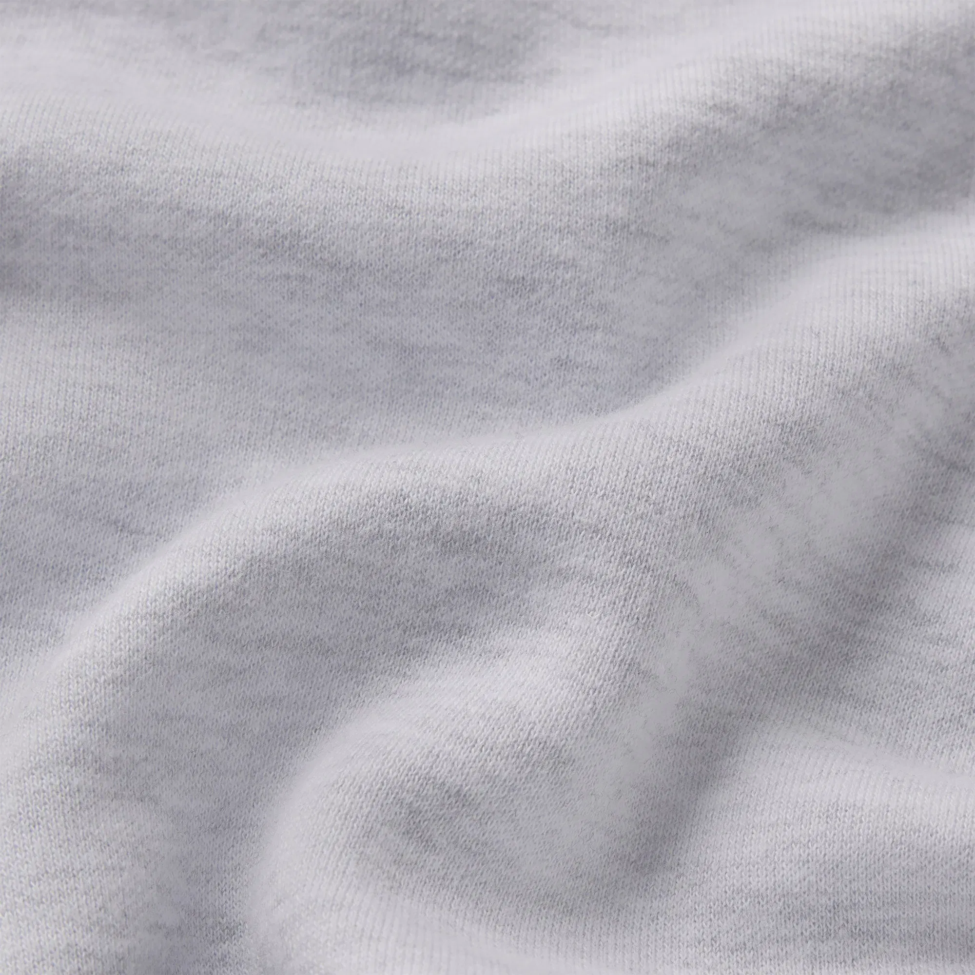 Cotton Fleece Shrunken Cardigan