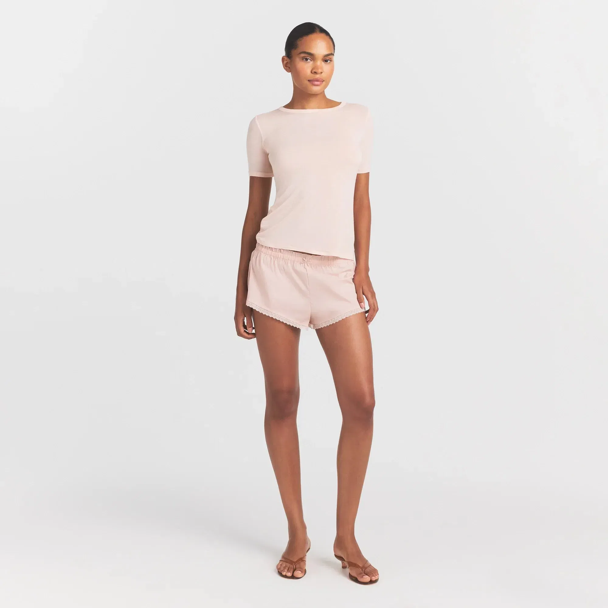 Sheer Modal Long T-shirt
