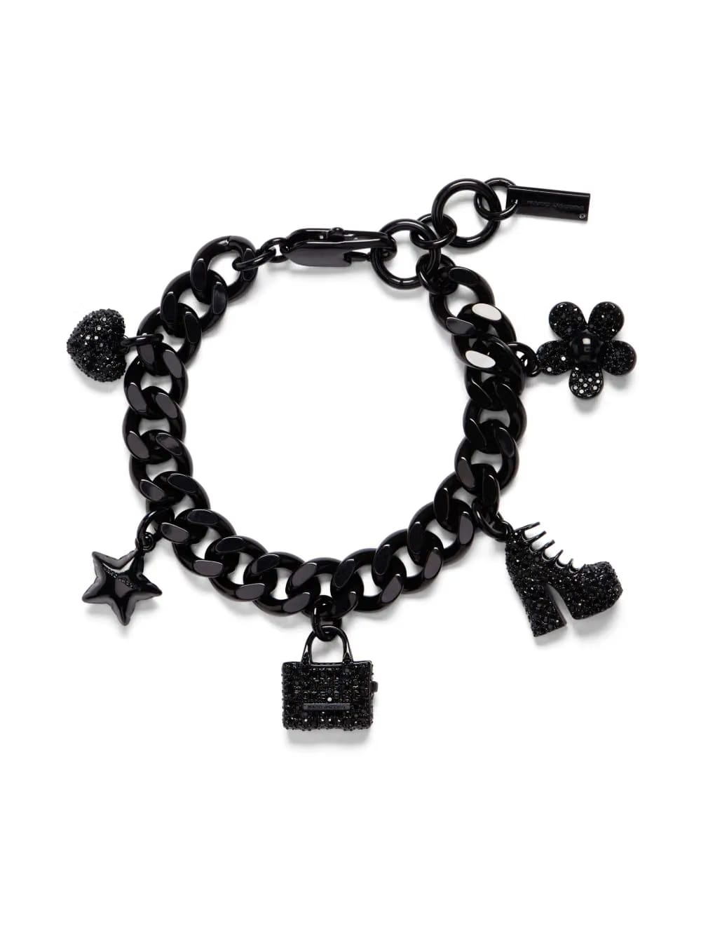 The Mini Icon pavé charm bracelet
