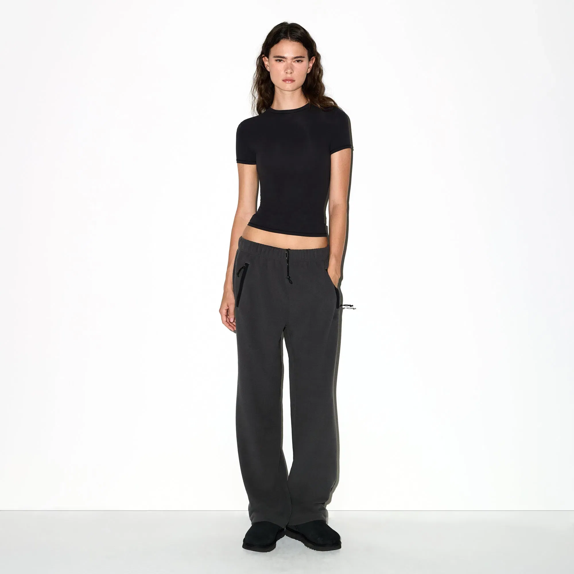 Outdoor Fleece Straight Leg Pant