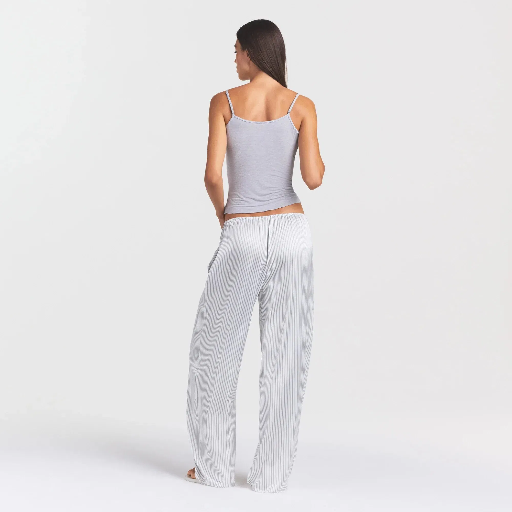 Woven Shine Lace Pant