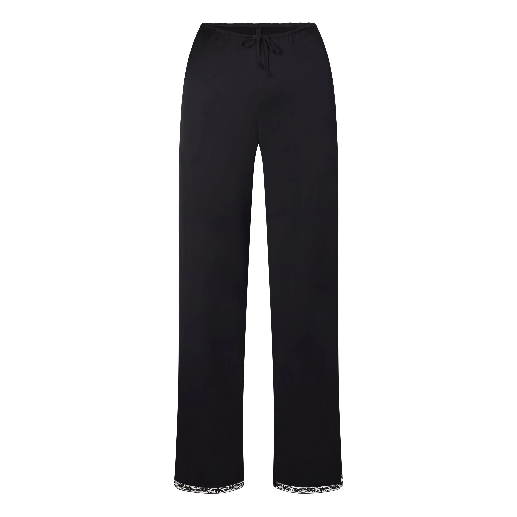 Woven Shine Lace Pant