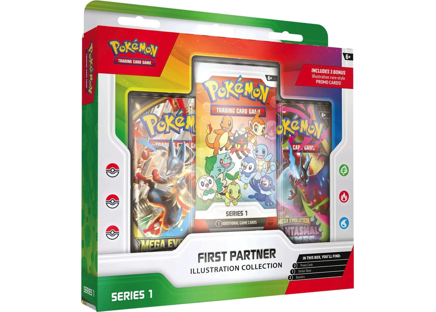 2026 Pokemon First Partner Illustration Collection Series 1 Box