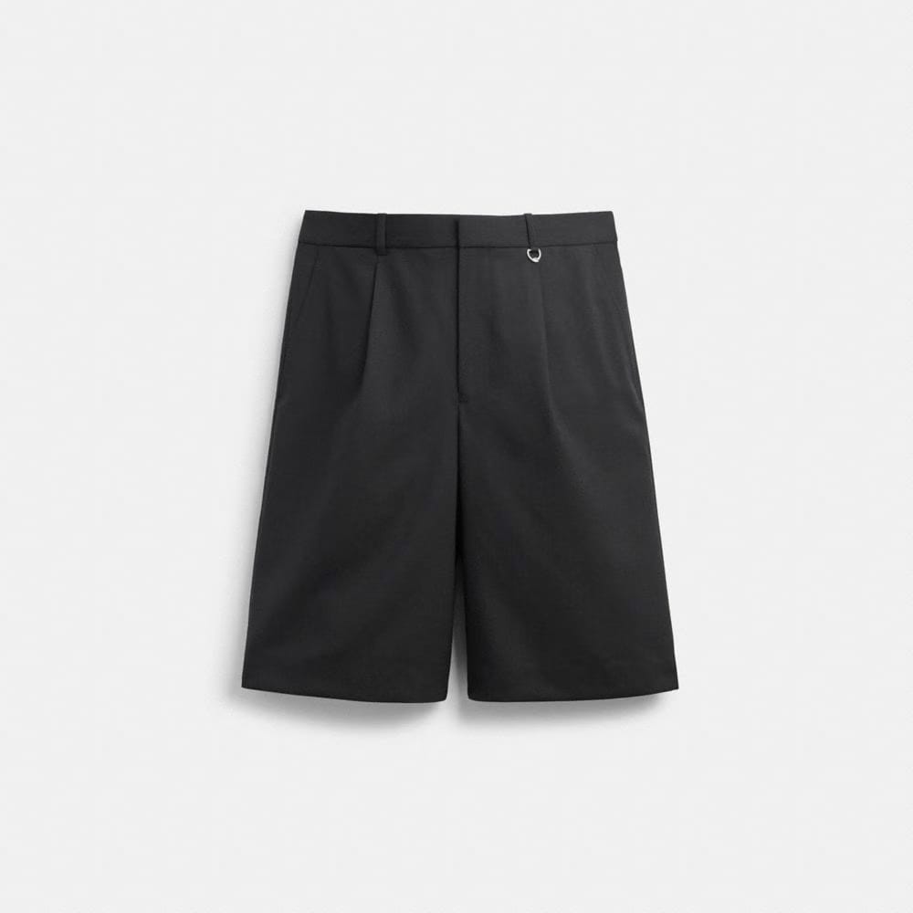 Coach Tailored Bermuda Shorts Black