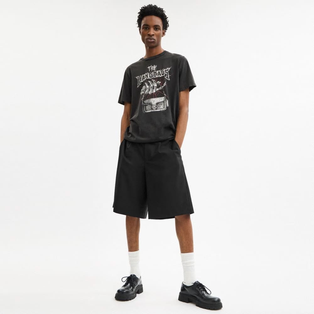 Coach Tailored Bermuda Shorts Black