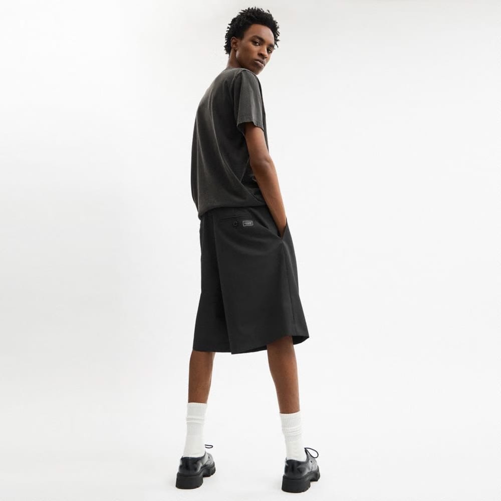Coach Tailored Bermuda Shorts Black