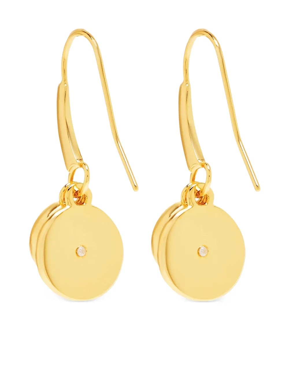 Button Drop earrings