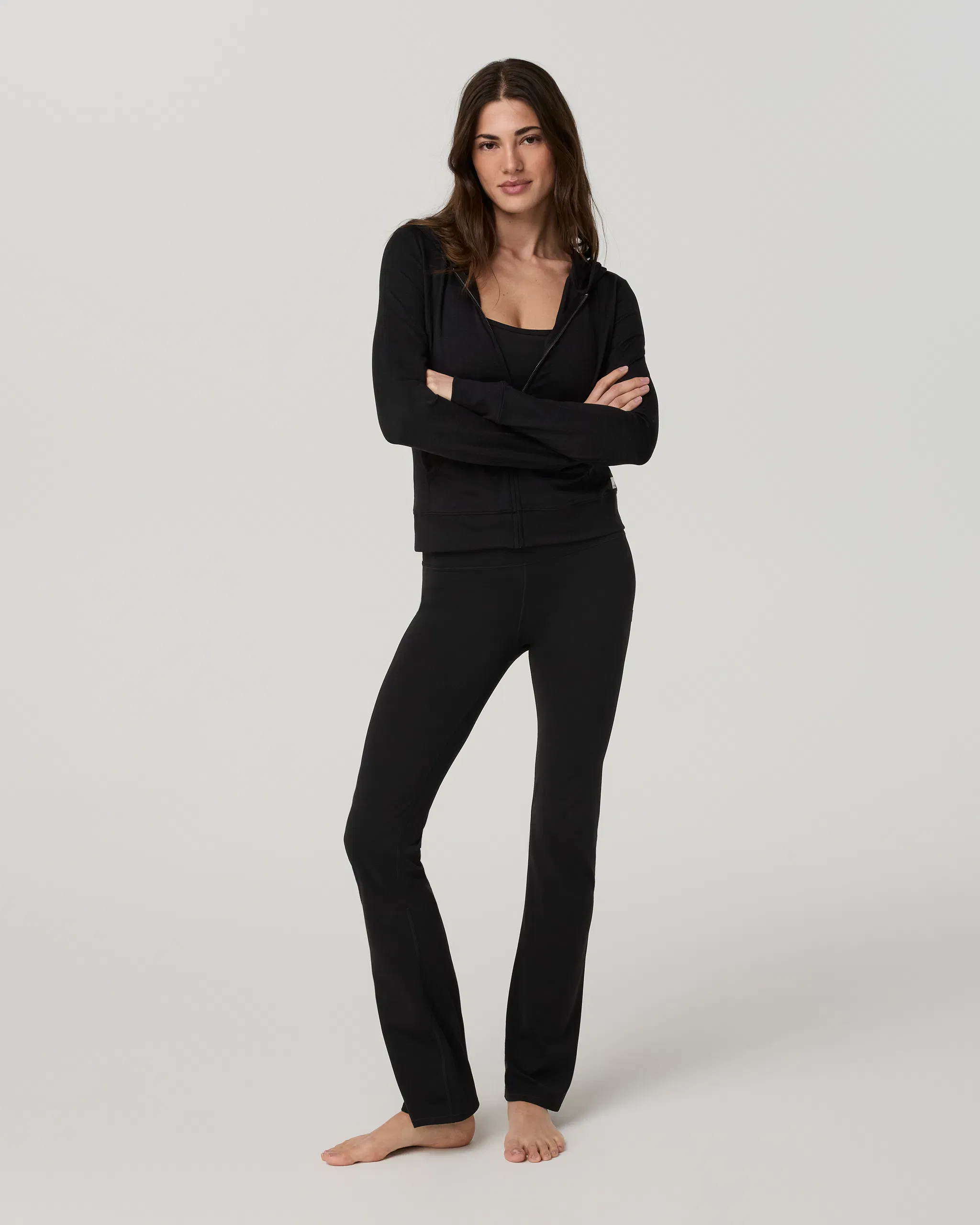 Vuori Halo Mini Full Zip Hoodie Long