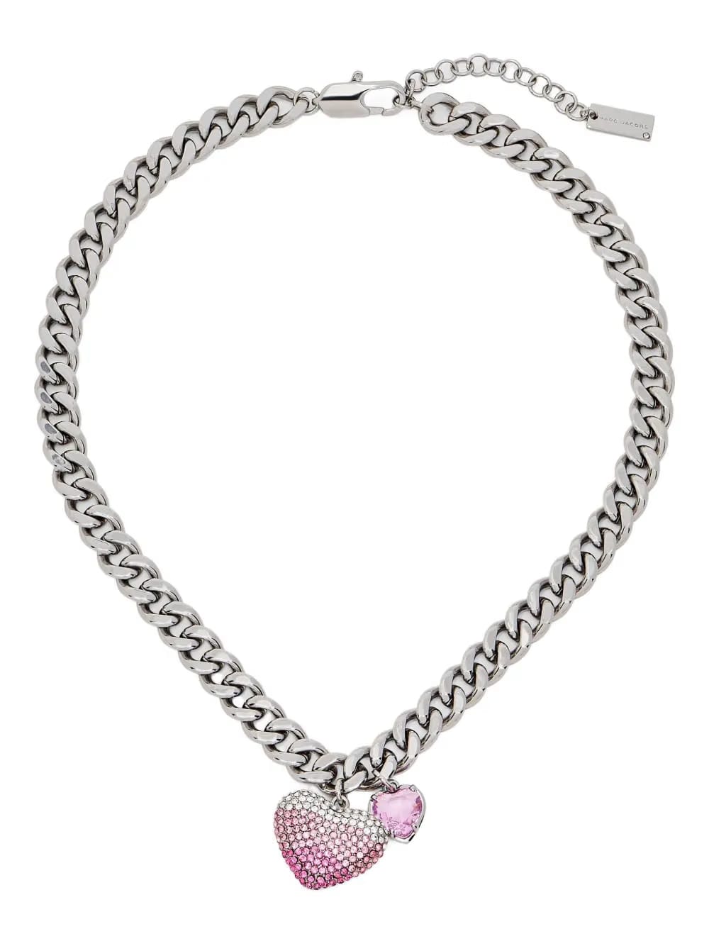 The Pave Ballon Heart necklace