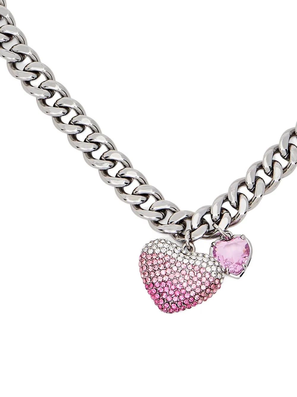 The Pave Ballon Heart necklace