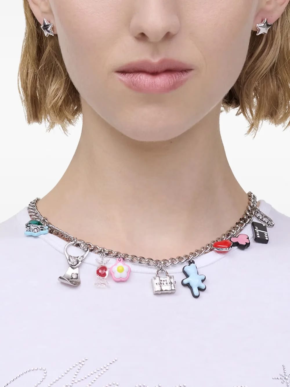 Sticker Charm necklace