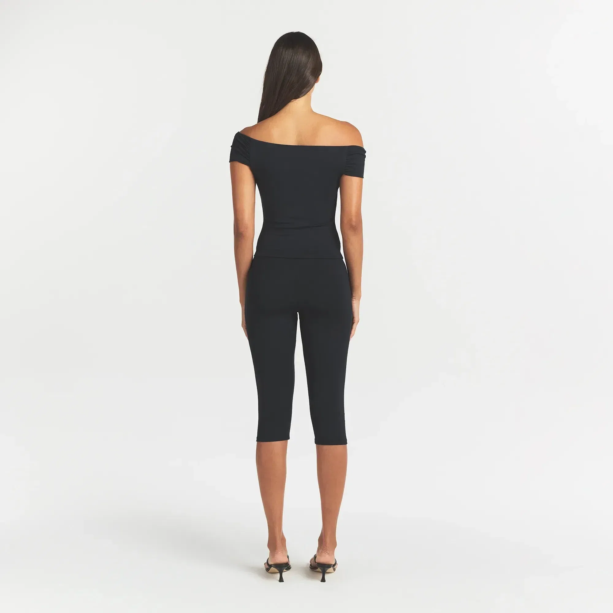 Smooth Layers Asymmetrical Off the Shoulder Top