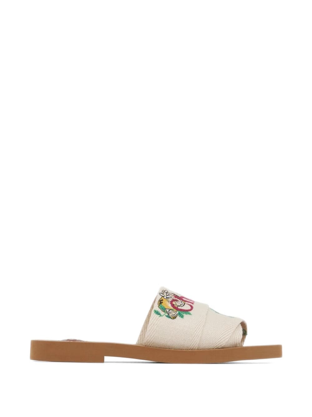Woody embroidered logo-print sandals