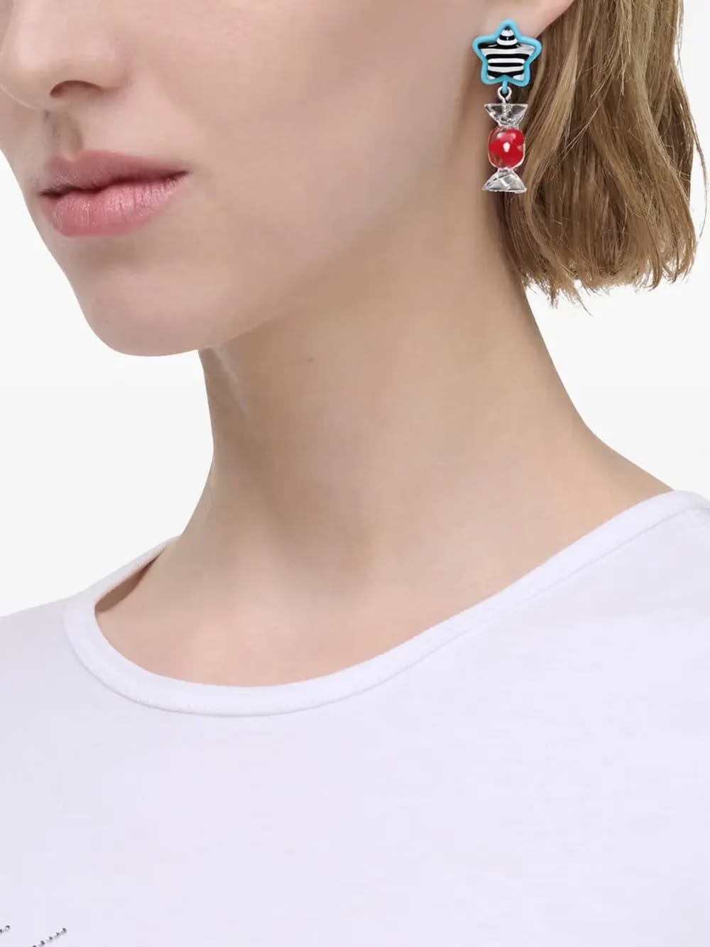 Sticker Charm earrings