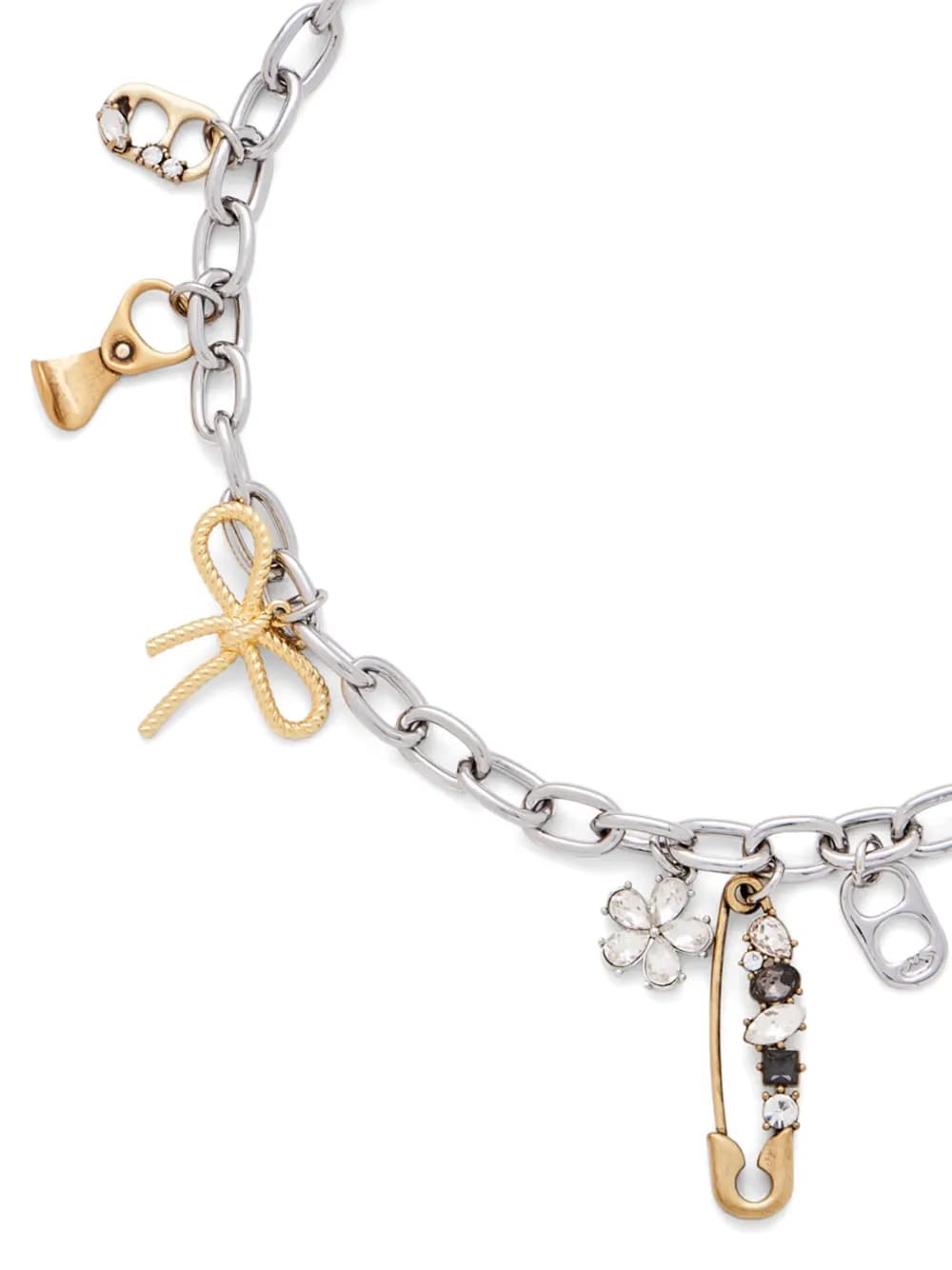 Grunge Glam Charm necklace