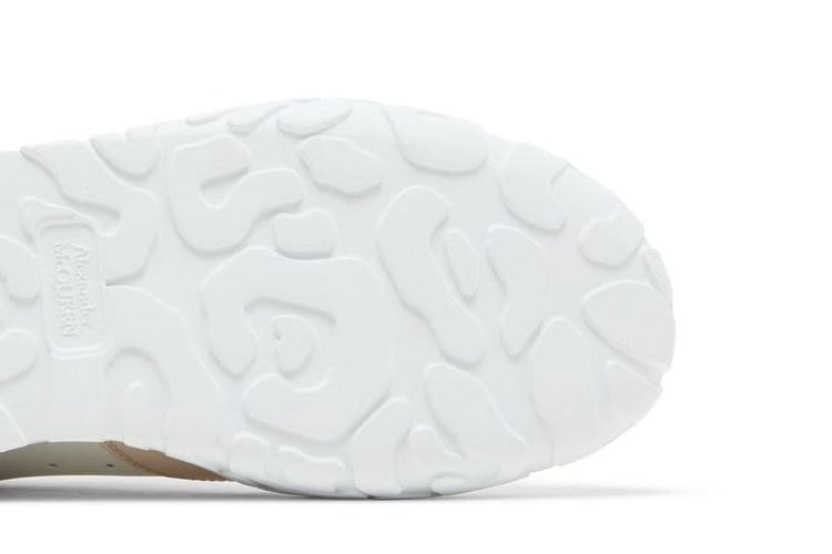 Alexander McQueen Court Trainer White Silver
