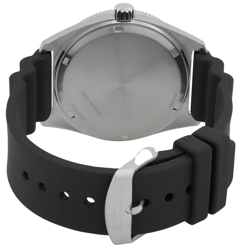 Citizen Marine Black Dial Eco-Drive Mens Watch