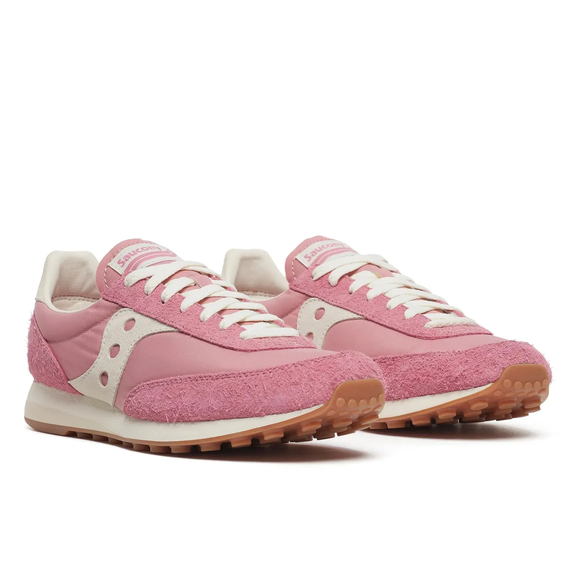 Saucony Trainer 80 Hairy Suede Rose