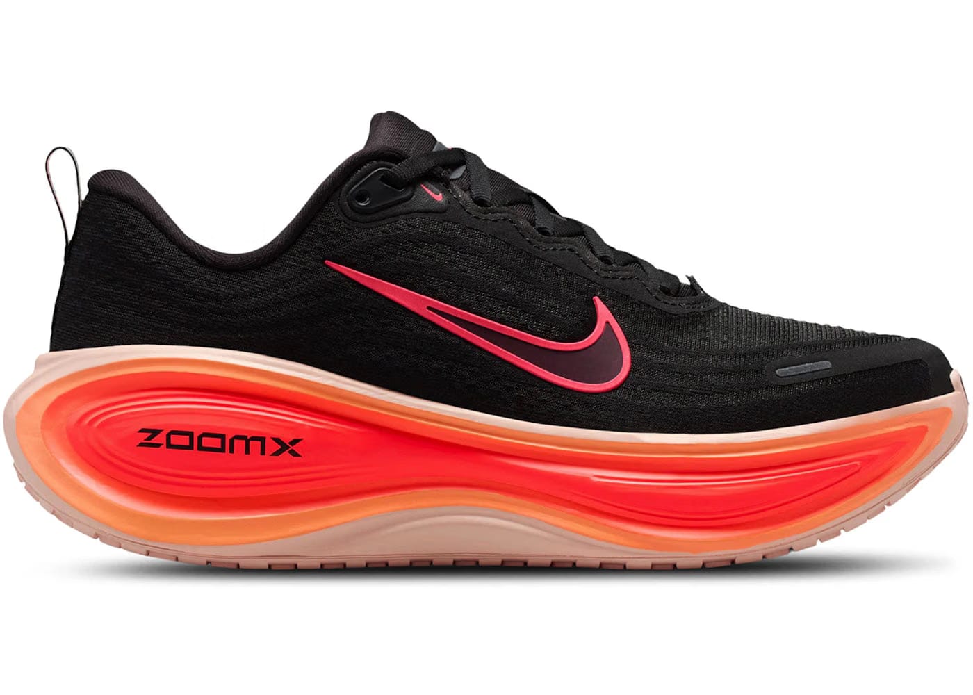 Nike Vomero Plus Black Bright Mango Hot Lava Womens