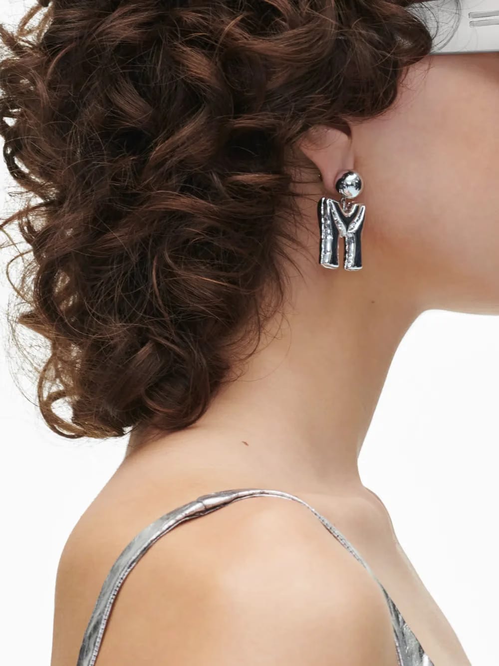 Balloon logo earrings