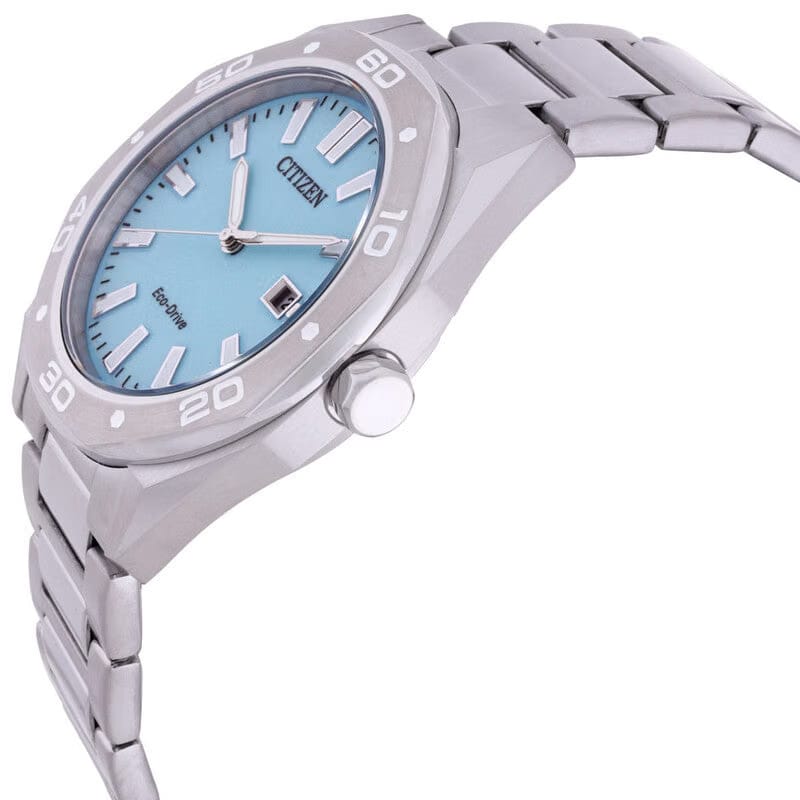 Citizen Eco-Drive Blue Dial Mens Watch
