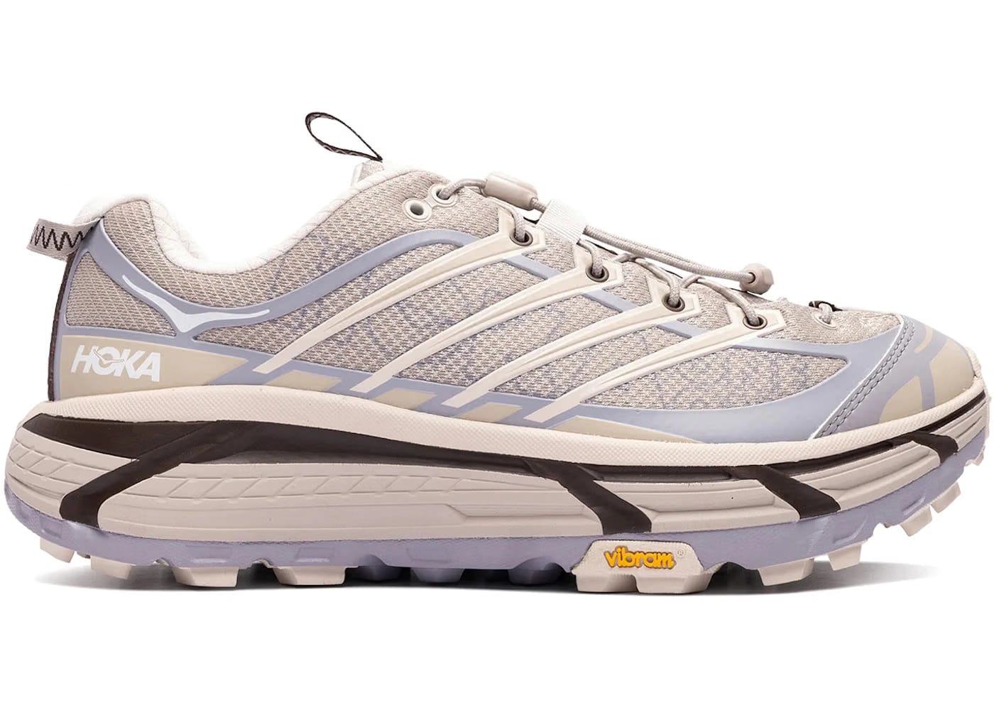Hoka One One Mafate Three2 Wordmark Putty Foggy Grey