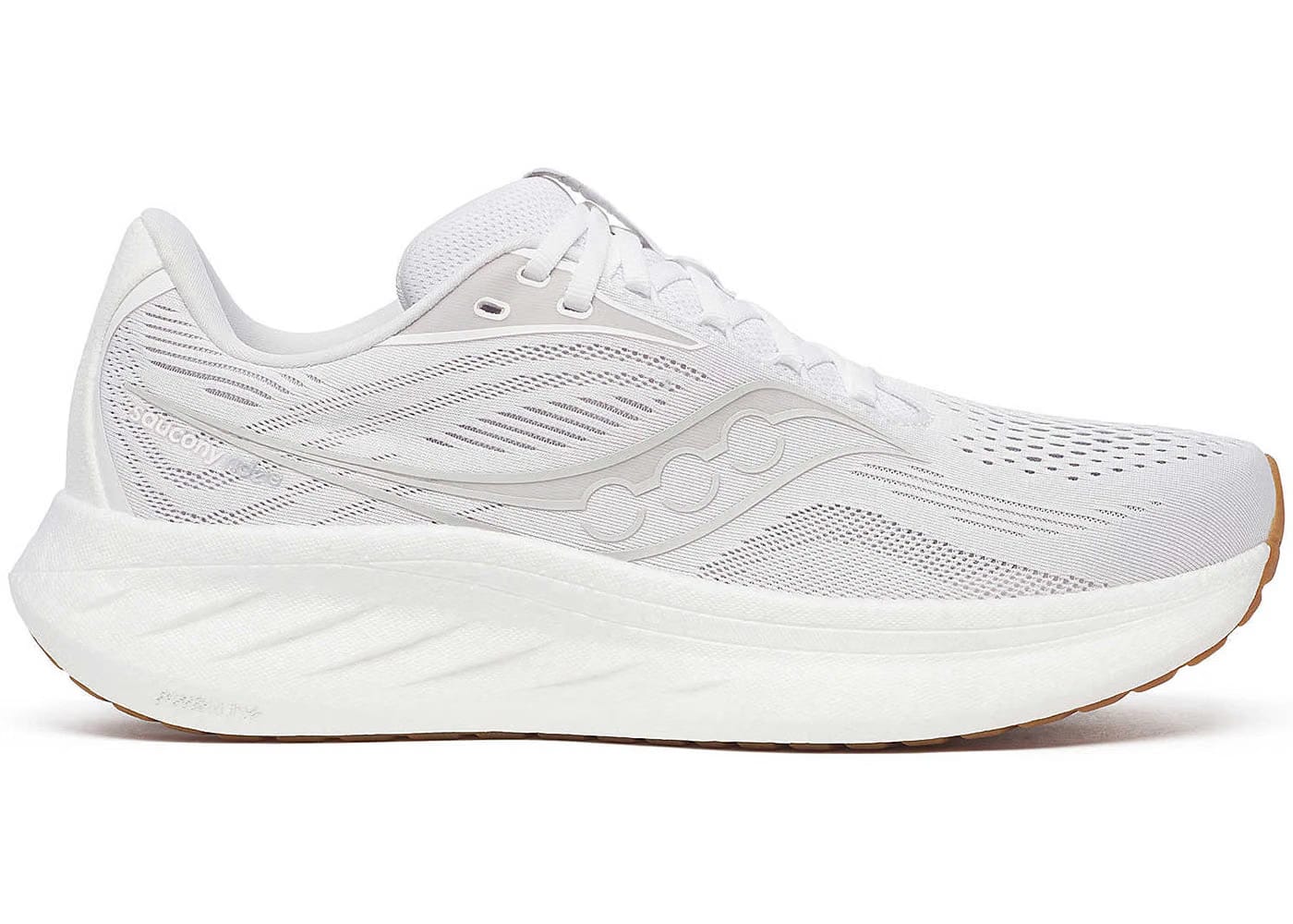 Saucony Ride 18 White Gum