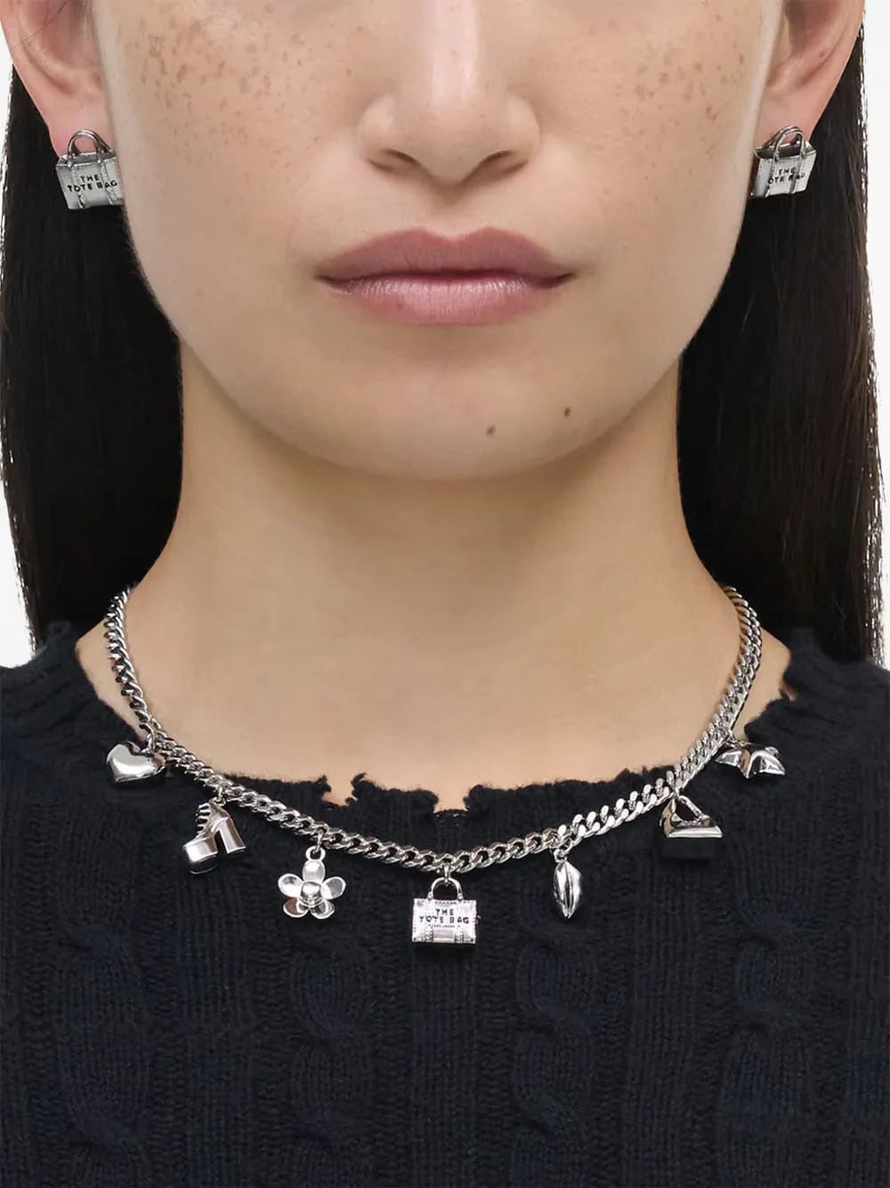 mini-icon charm necklace