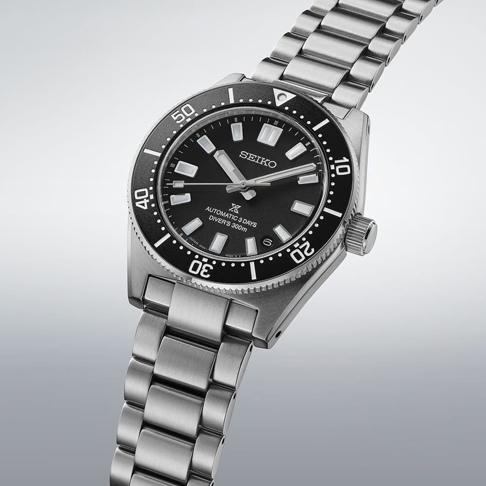 Seiko Prospex 1965 Revival DiverS 3-Day 300M In Cove Black - Black - SPB453J1