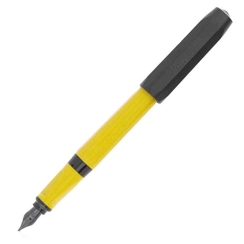 Kaweco Perkeo Indian Summer Fountain Pen 2 Pack Bundle In Yellow/Black