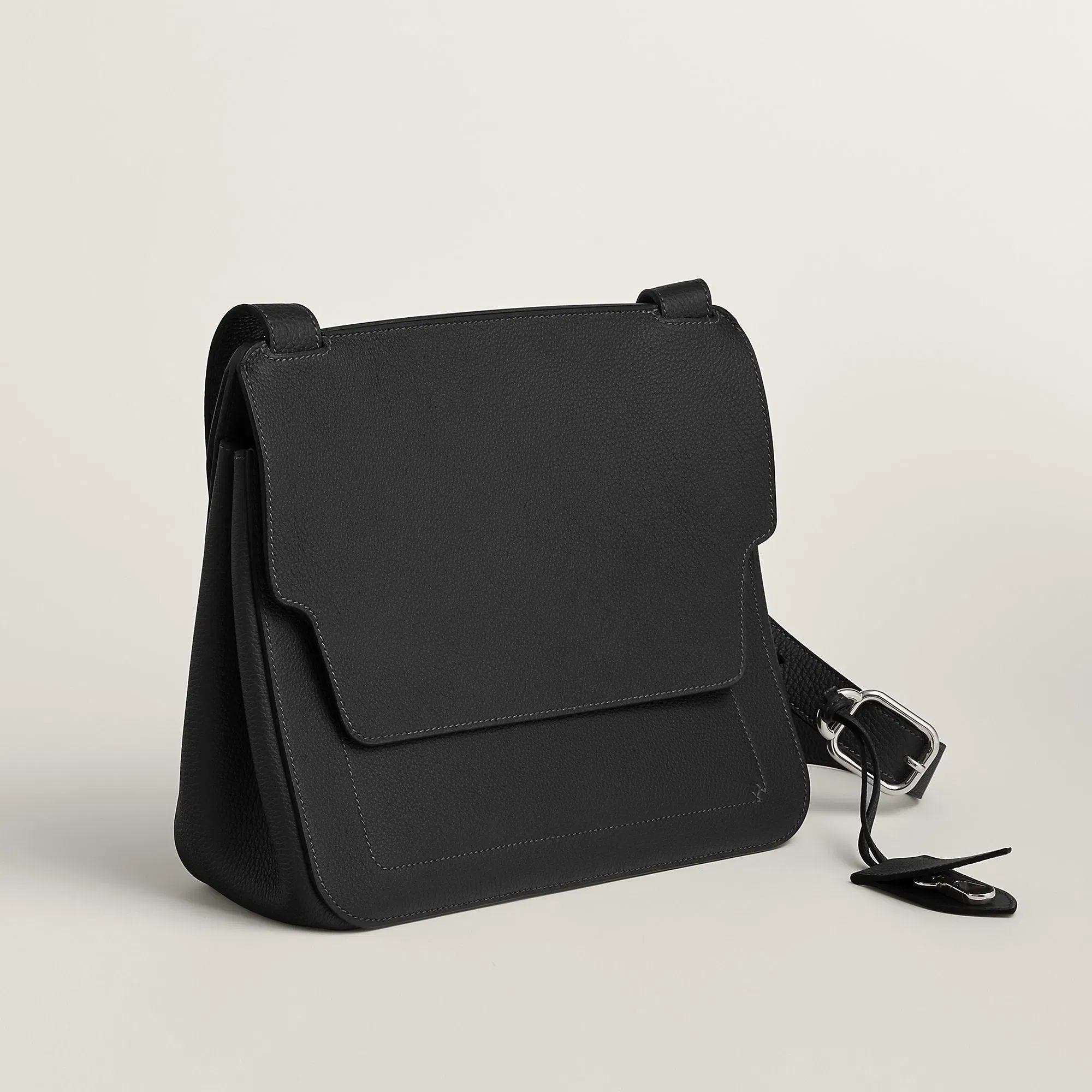 Hermes Mali Selle Pm Messenger Bag Fauve