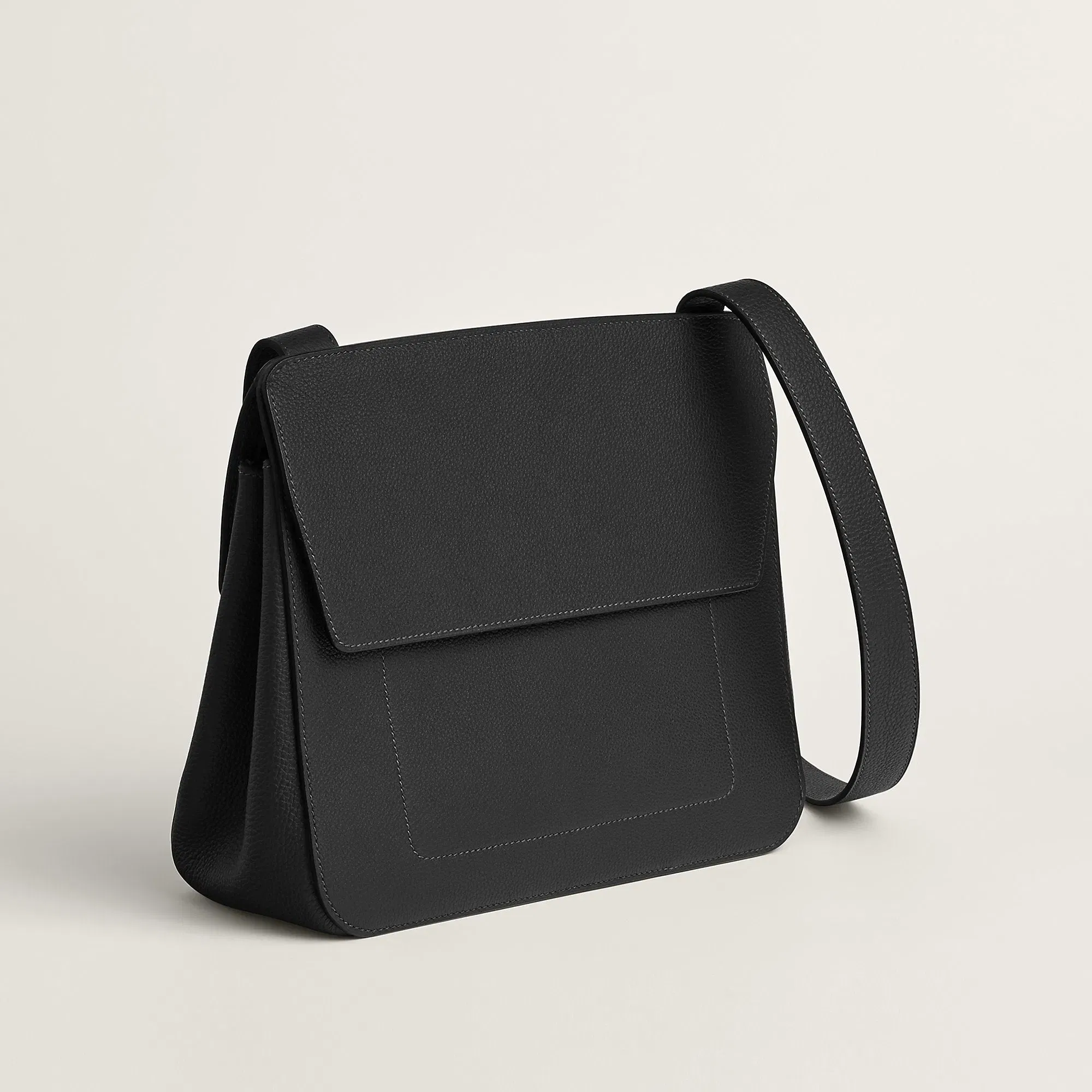 Hermes Mali Selle Pm Messenger Bag Fauve
