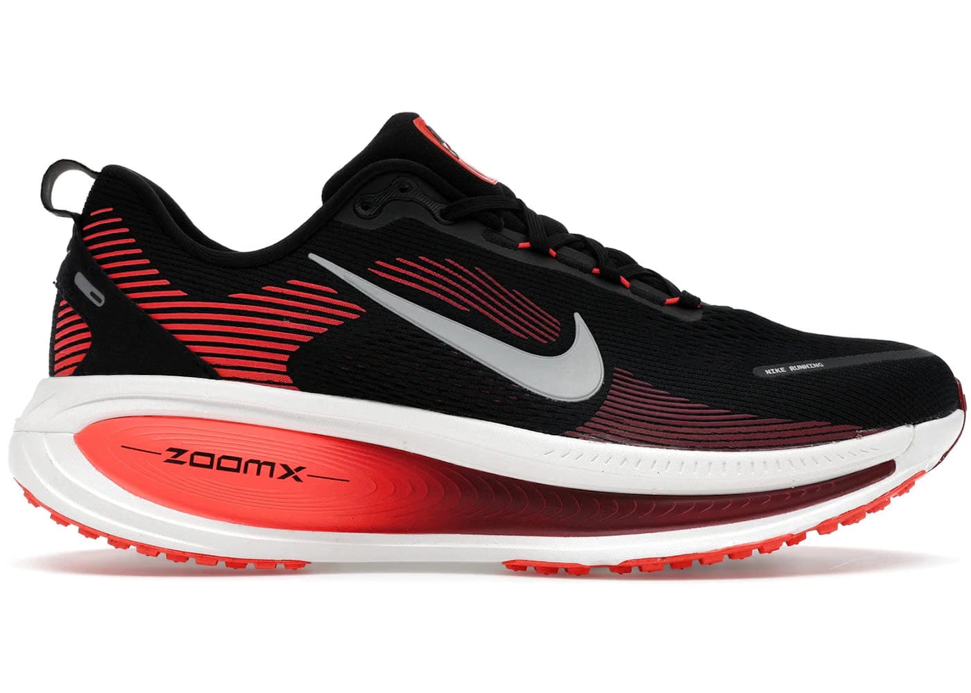 Nike Vomero 18 Black Bright Crimson Team Red Summit White