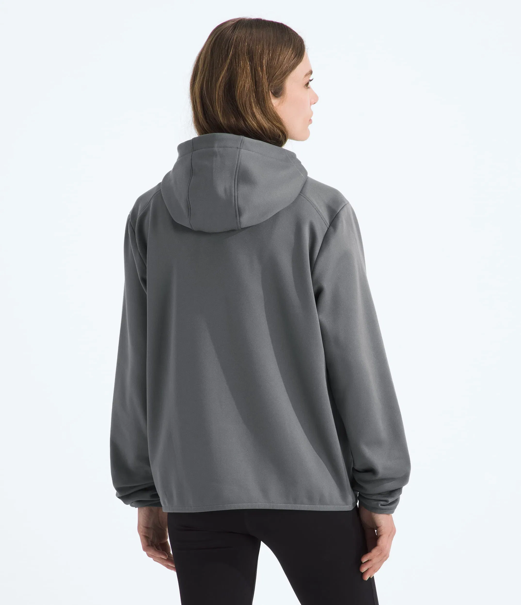 The North Face Women’s TNF™ Performance Fleece Full-Zip Hoodie Smoked Pearl