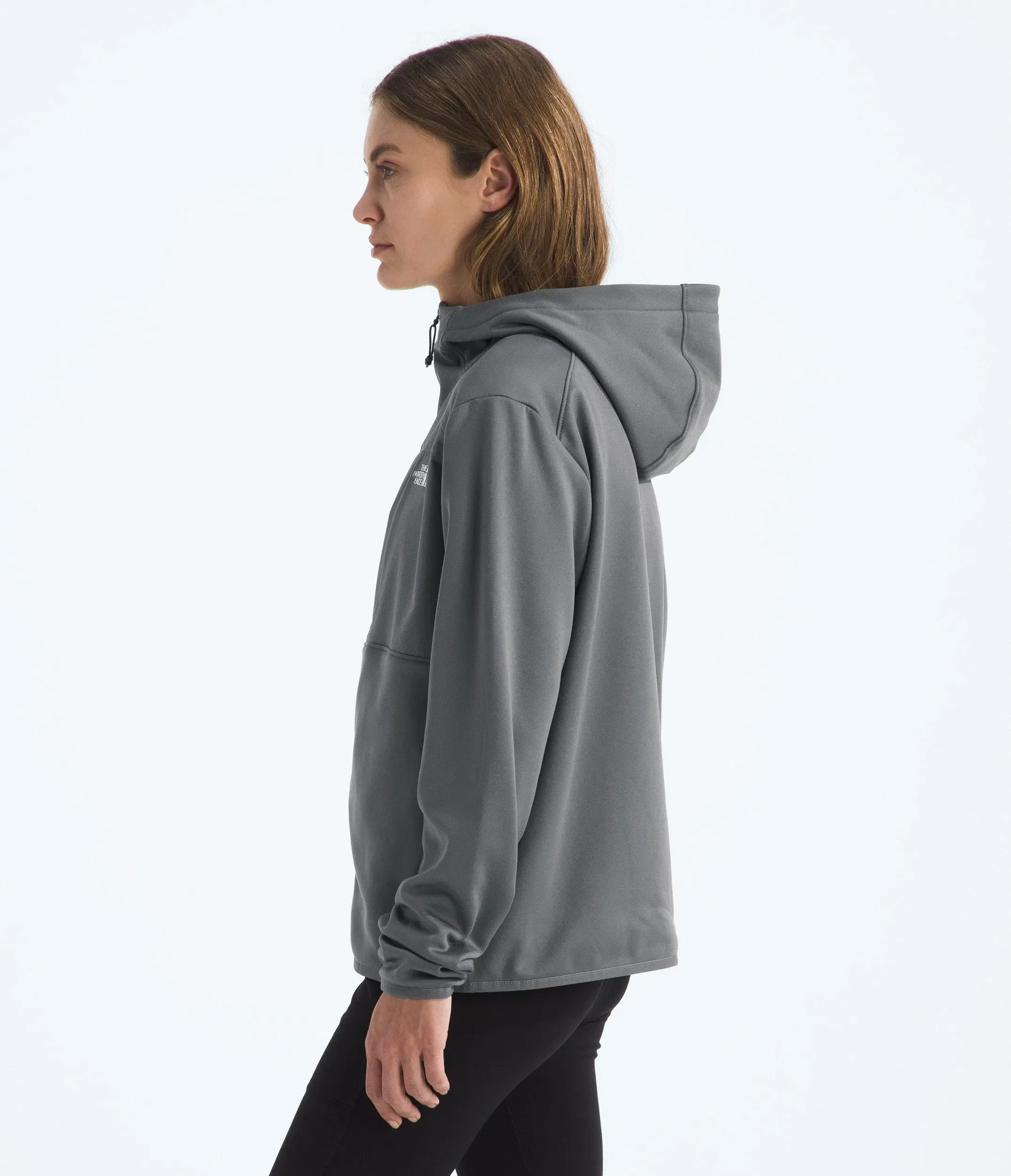 The North Face Women’s TNF™ Performance Fleece Full-Zip Hoodie Smoked Pearl
