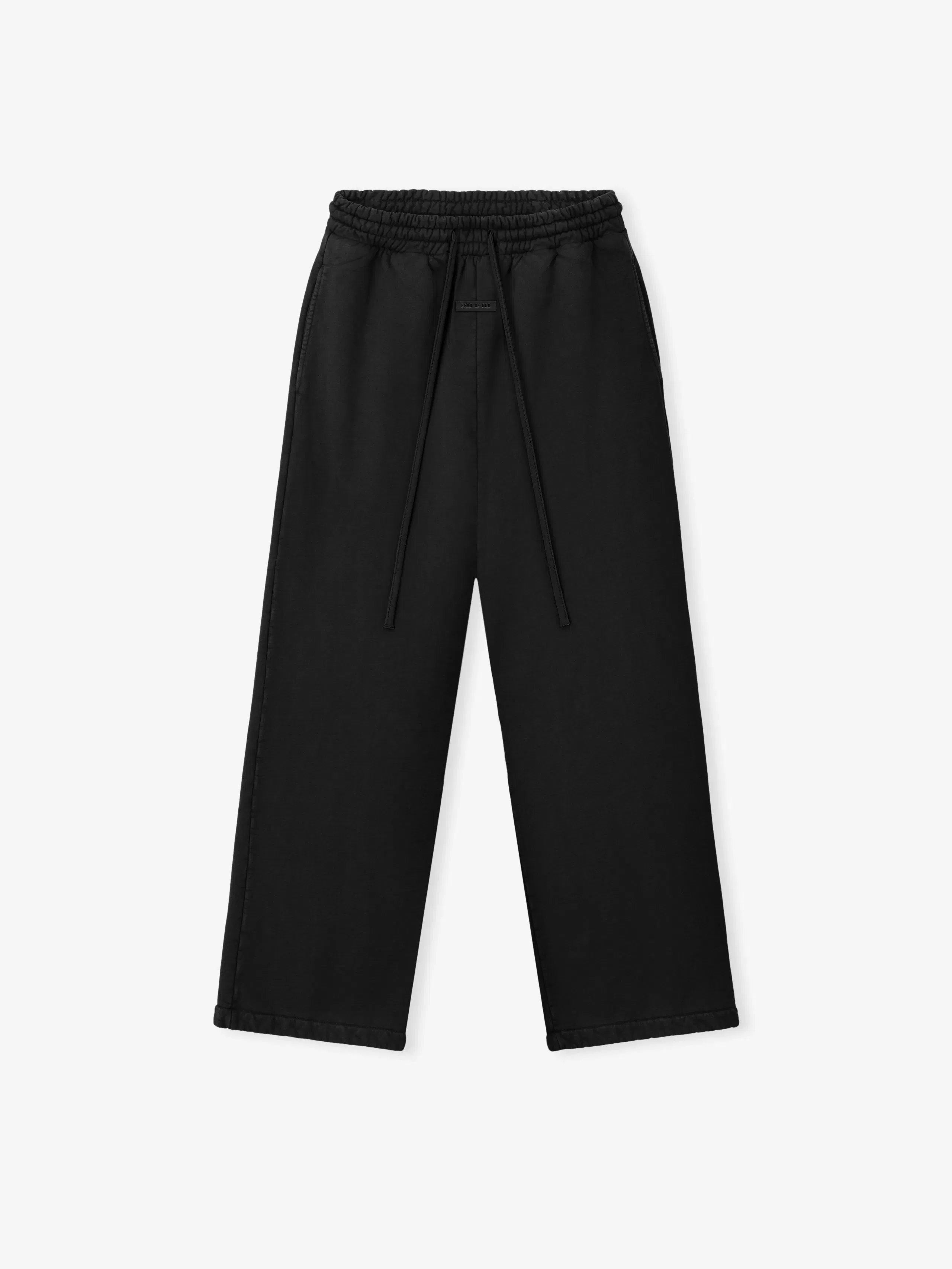 Essentials Sunfaded Wide Leg Sweatpant Black