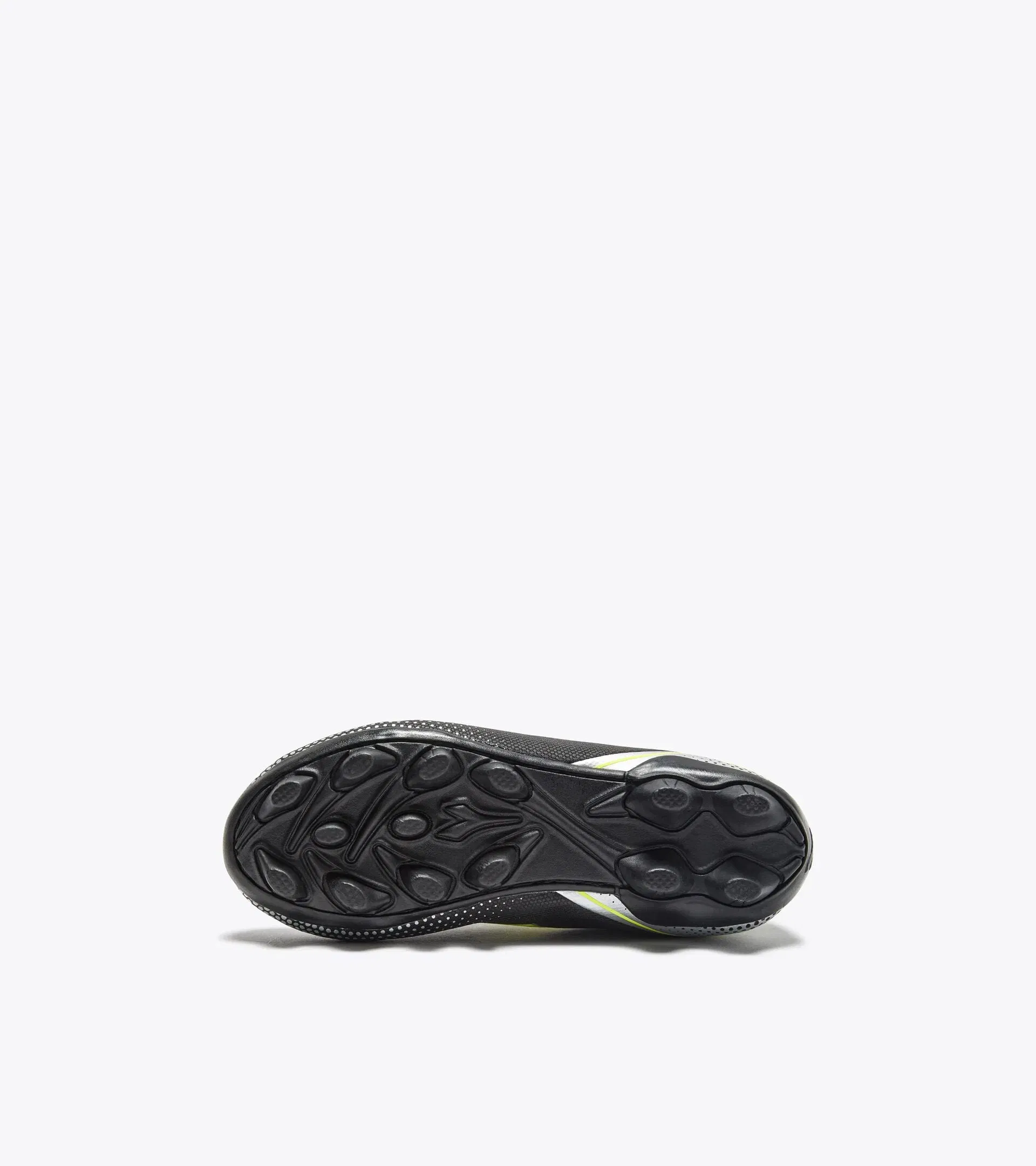 Diadora Pichichi 7 Md Jr Black/Yellow Fl Dd/Silver